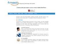 Tablet Screenshot of evincesis.com